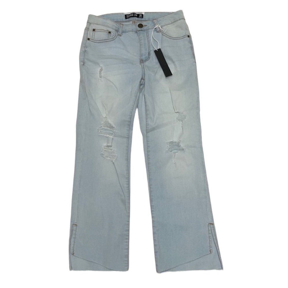 NEW DESIGN LAB light wash jeans sz 26